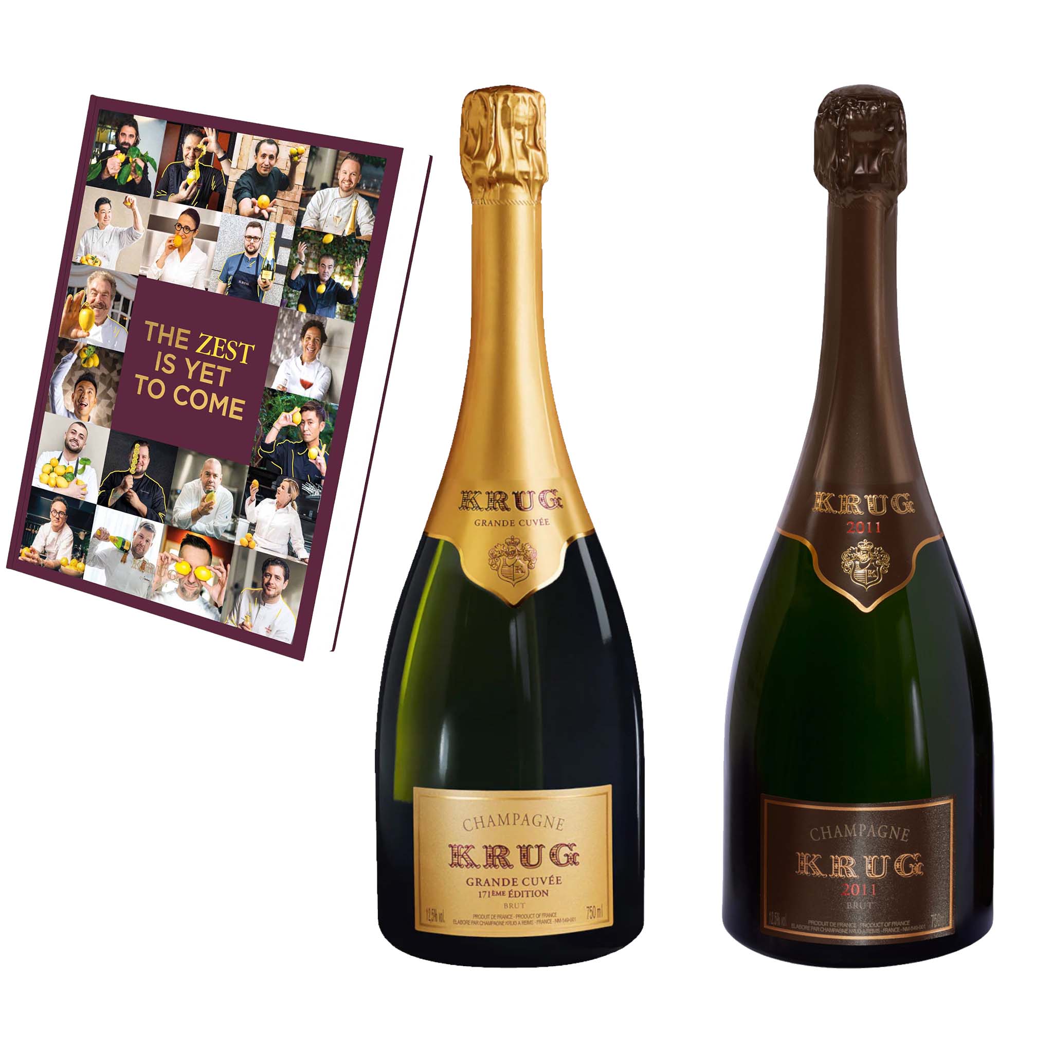 Krug Tasting Set: Grande Cuvée 171Ème Édition + Krug 2011