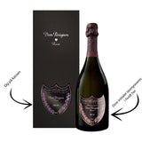 Dom Pérignon Rosé Vintage 2009 Brut 75 cl. 12.5% ​​with gift box (Personalize with initials)