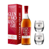 Glenmorangie Lasanta Sherry cask 70 cl. 43% with gift box with two glasses