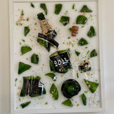 Art by Lindhage Bottle Art - Moet Grand vintage 2013 75 cl. (43 cm. x 53 cm.)