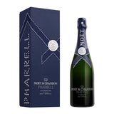 3 x Moët & Chandon x Pharrell Williams Limited Edition Brut Impérial 75 cl. in gift boxes