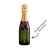 Moët & Chandon Brut MINI NV 20 cl. (Personalize with gold text)
