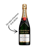 Moët & Chandon Brut Impérial NV 75 cl. (Personalize with gold text)