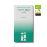 Friis-Holm O'Payo Milk Hazelnut 50%, 100 grams Organic