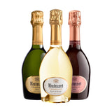 Ruinart tasting box half bottles (3 bottles of 37.50 cl.)