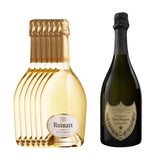 Ruinart & Dom Pérignon - 7 champagnes