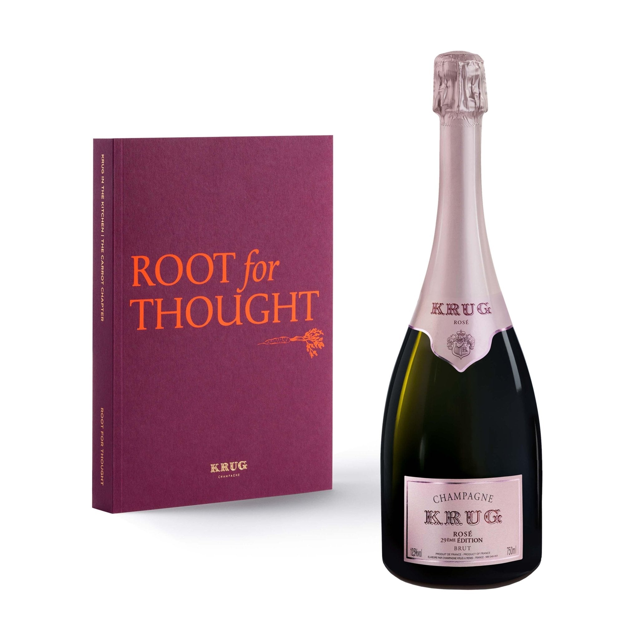 Krug Krug Rosé 29ème Édition Brut NV 75 cl. inkl. lancerings gave (kogebog) - PremiumBottles