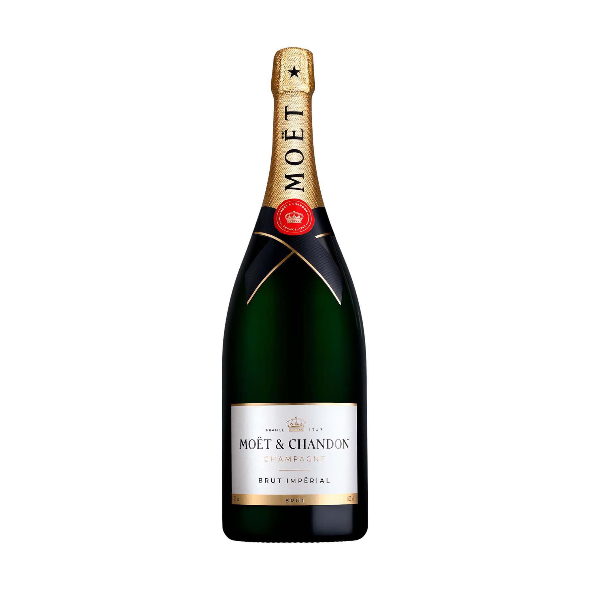 Moët & Chandon Moët & Chandon Brut Impérial NV Magnum 150 cl. inkl. to Gyldne MOËT glas - PremiumBottles