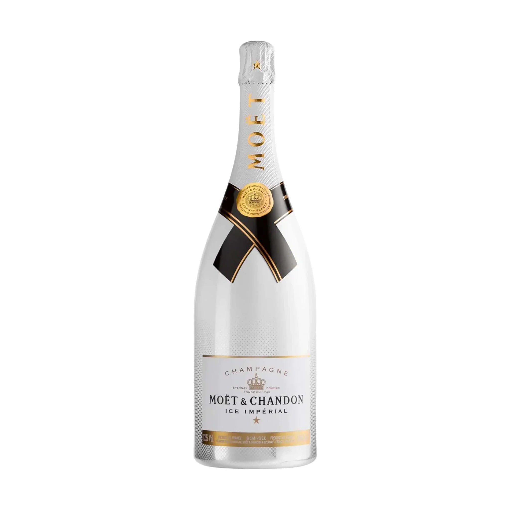 Moët & Chandon Moët & Chandon ICE Imperial NV Demi - Sec Magnum 150 cl. inkl. to Gyldne MOËT glas - PremiumBottles