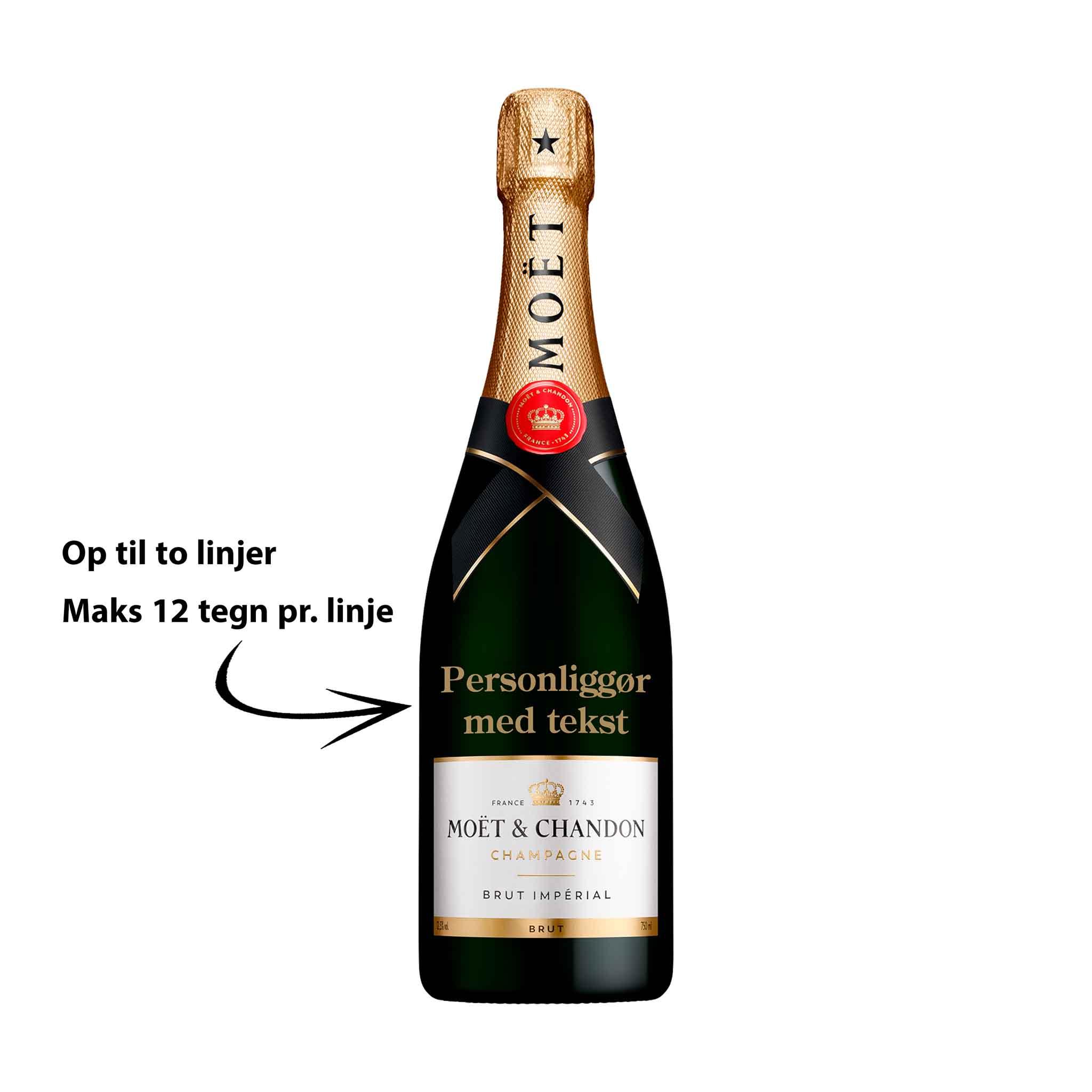 Moët & Chandon Personliggør Moët & Chandon Brut Impérial NV 75 cl. - PremiumBottles