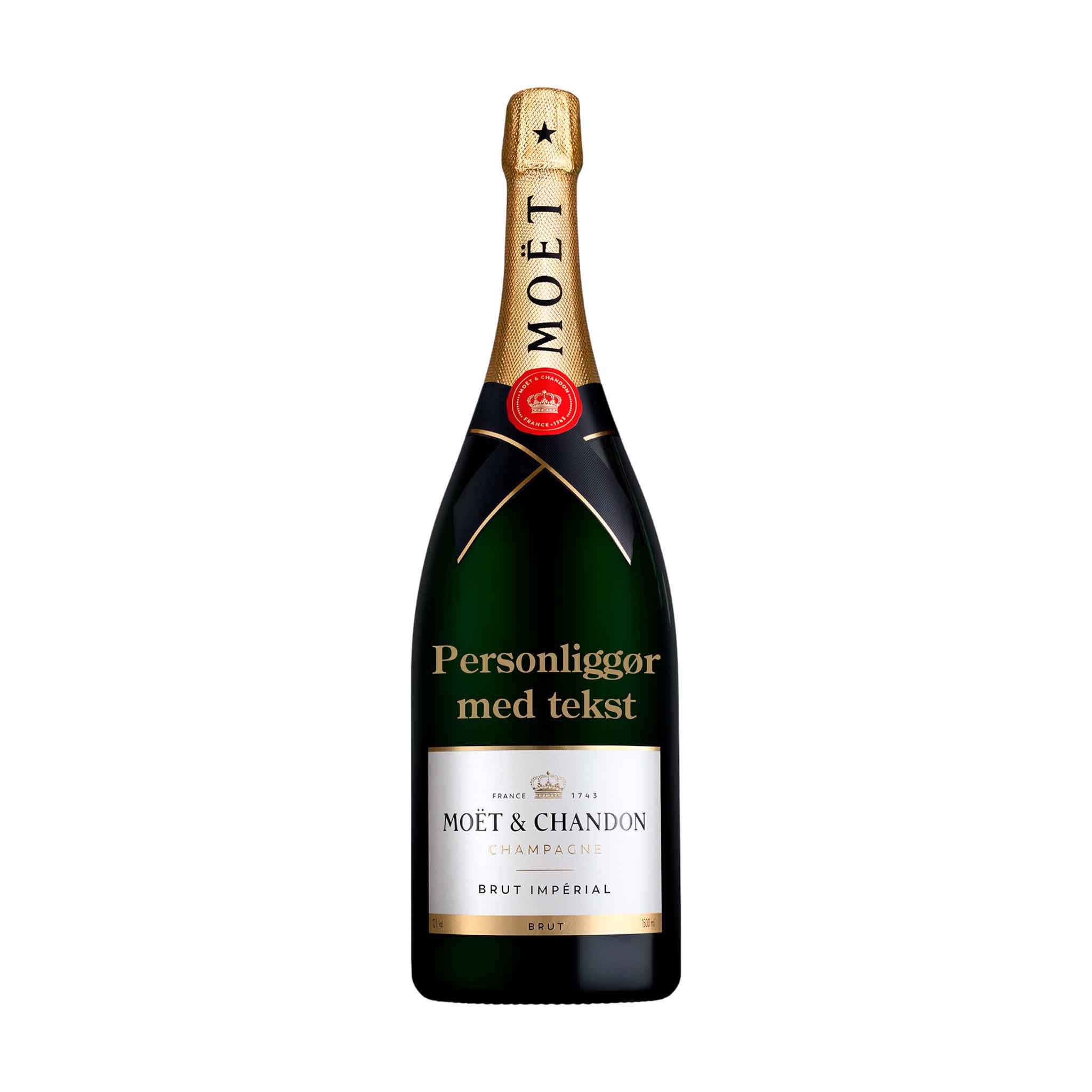 Moët & Chandon Personliggør Moët & Chandon Brut Impérial NV Magnum 150 cl. - PremiumBottles