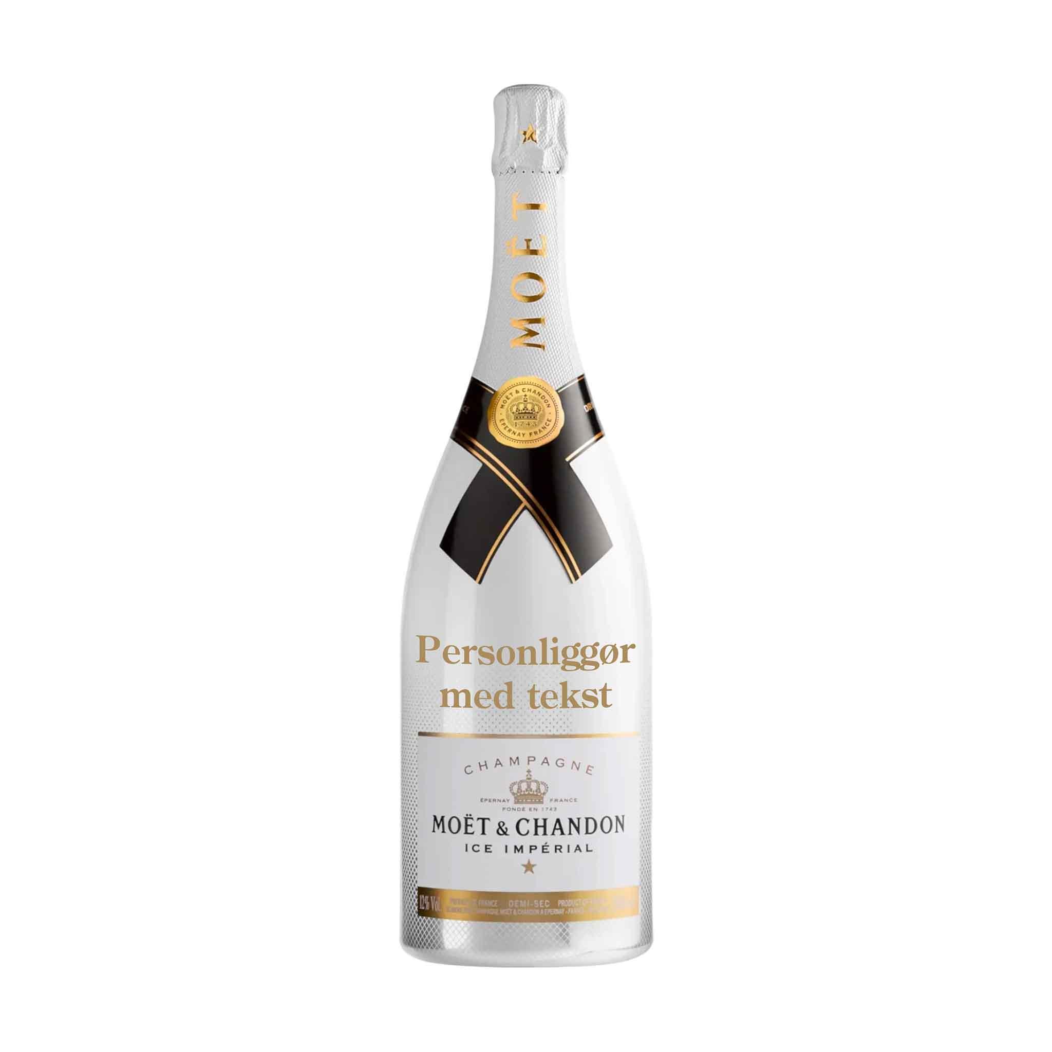 Moët & Chandon Personliggør Moët & Chandon ICE Imperial NV Demi - Sec Magnum 150 cl. - PremiumBottles