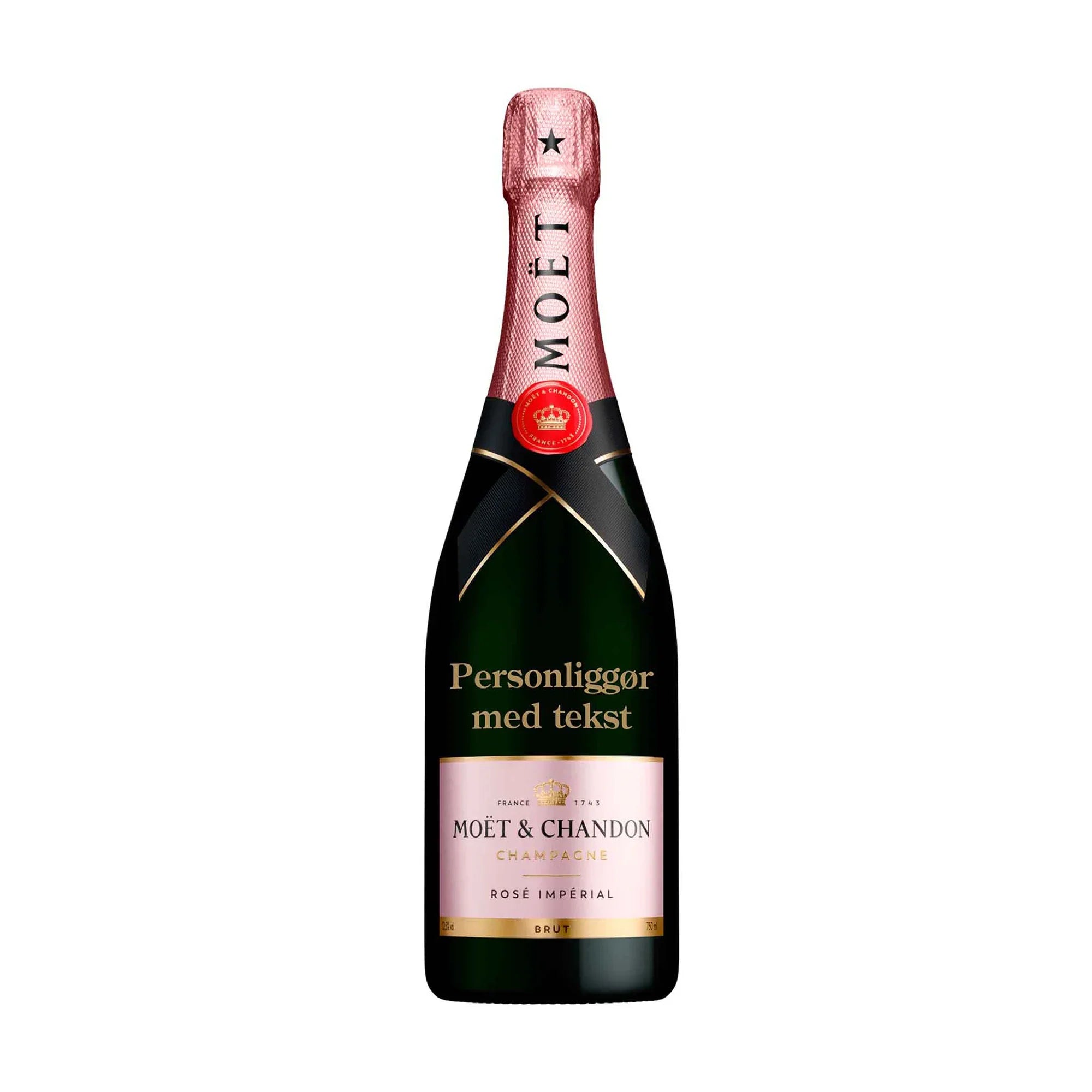 Moët & Chandon Personliggør Moët & Chandon Rosé Impérial Brut NV 75 cl. - PremiumBottles