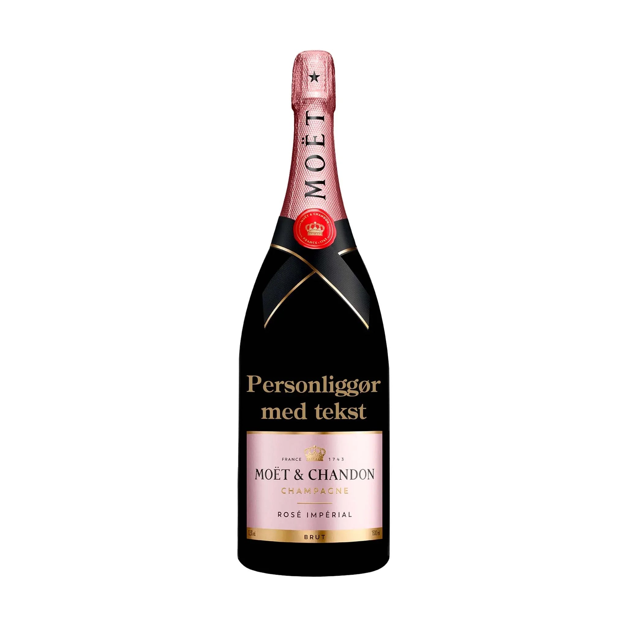 Moët & Chandon Personliggør Moët & Chandon Rose Imperial Brut NV Magnum 150 cl. - PremiumBottles