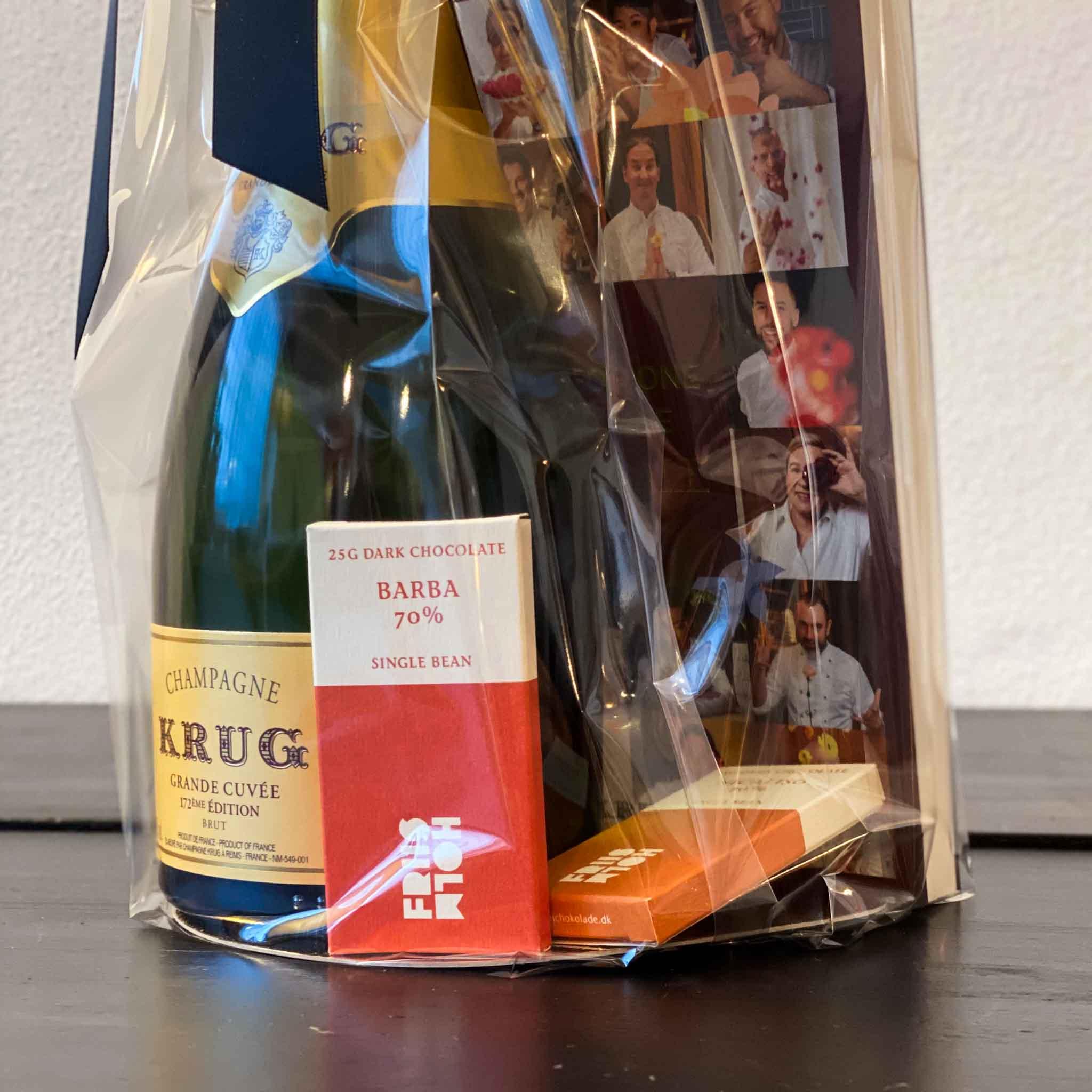 The Art Of Gifting Krug Grande Cuvée 172 Edition gavepose - PremiumBottles