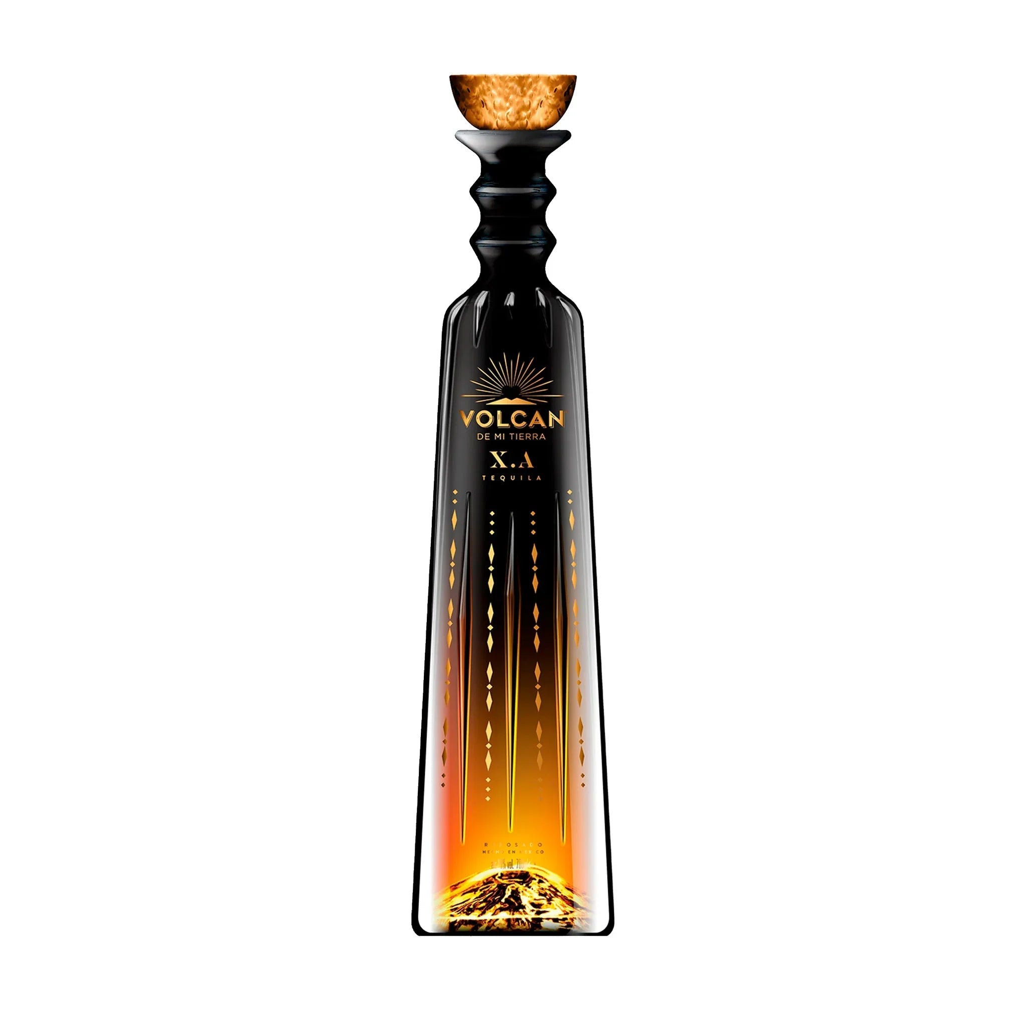 Volcan Volcán de mi Tierra X.A. Tequila 70 cl. 40% med LED - lys i flasken - PremiumBottles